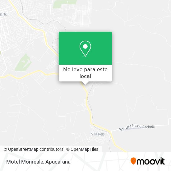 Motel Monreale mapa