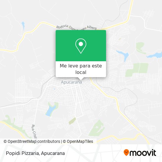 Popidi Pizzaria mapa