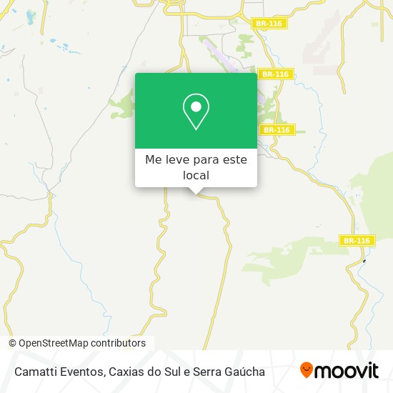 Camatti Eventos mapa