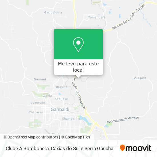 Clube A Bombonera mapa