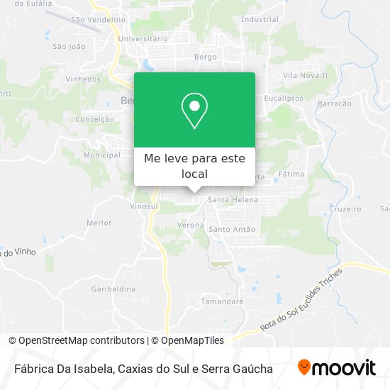 Fábrica Da Isabela mapa