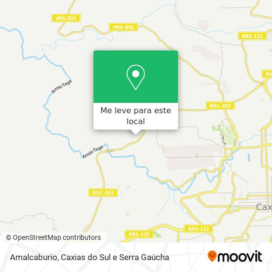 Amalcaburio mapa