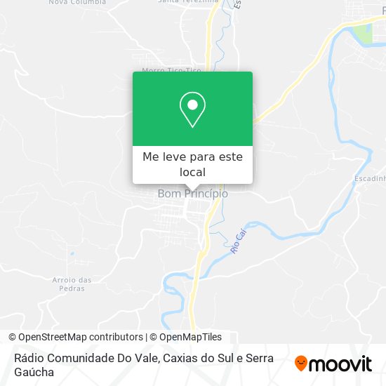 Rádio Comunidade Do Vale mapa