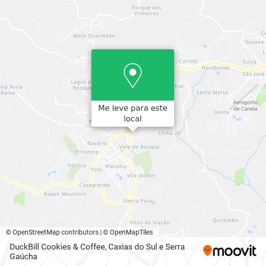 DuckBill Cookies & Coffee mapa