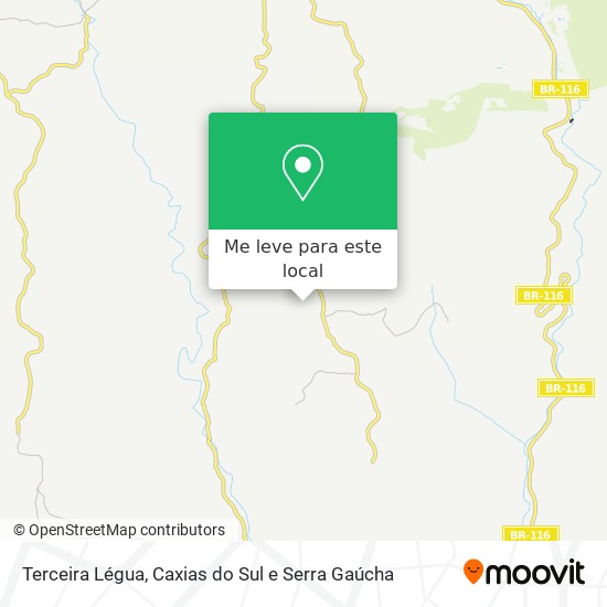 Terceira Légua mapa