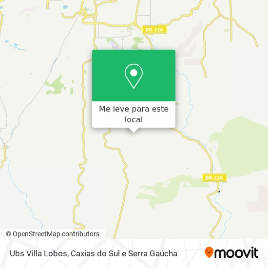 Ubs Villa Lobos mapa