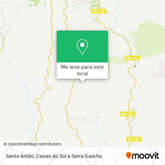 Santo Antão mapa