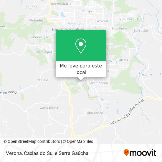 Verona mapa