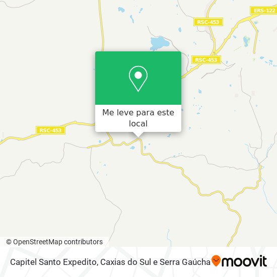 Capitel Santo Expedito mapa