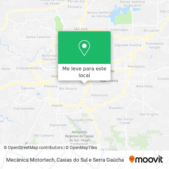 Mecânica Motortech mapa