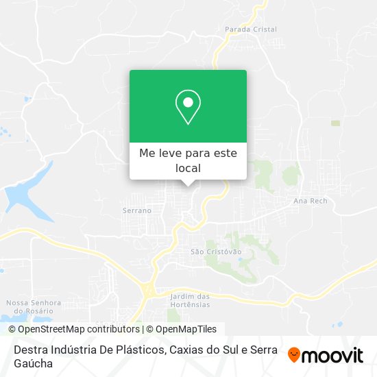 Destra Indústria De Plásticos mapa