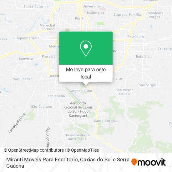 Miranti Móveis Para Escritório mapa