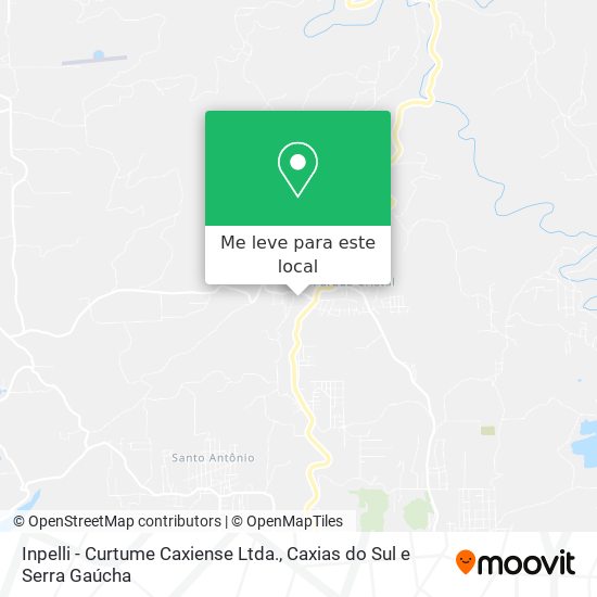 Inpelli - Curtume Caxiense Ltda. mapa