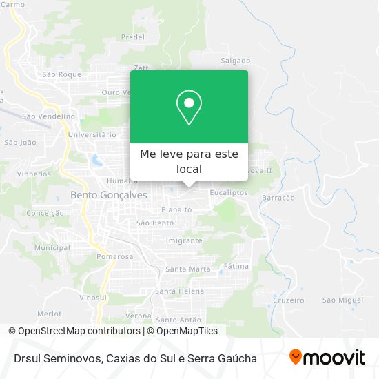 Drsul Seminovos mapa