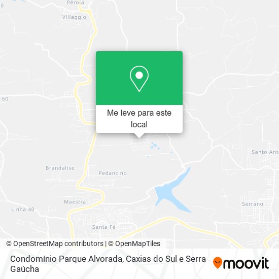 Condomínio Parque Alvorada mapa