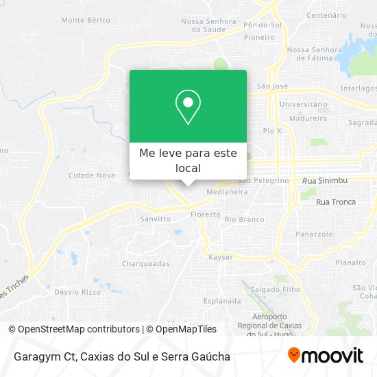 Garagym Ct mapa