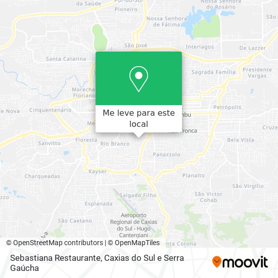 Sebastiana Restaurante mapa