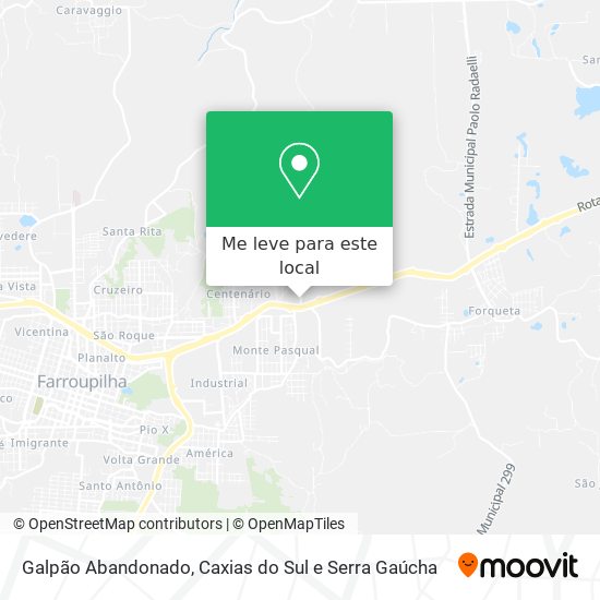 Galpão Abandonado mapa