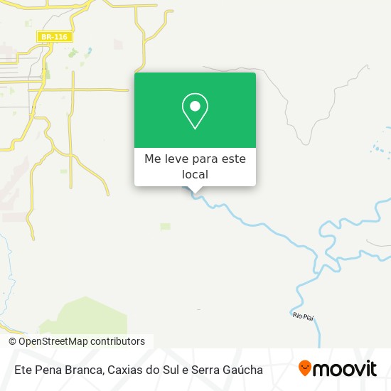 Ete Pena Branca mapa