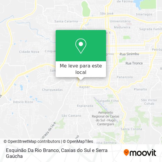Esquinão Da Rio Branco mapa