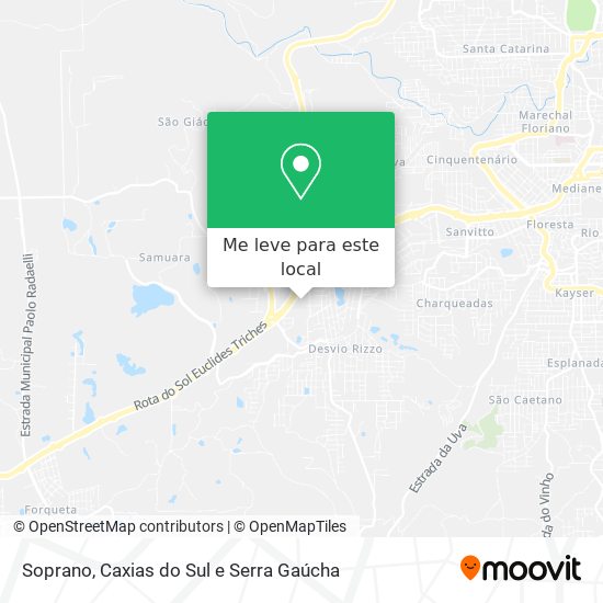 Soprano mapa