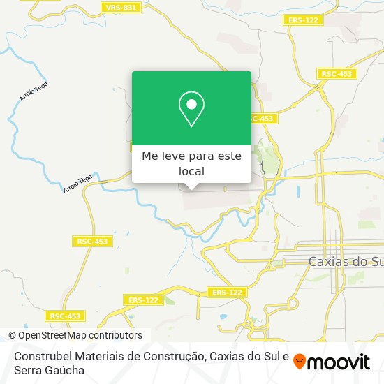 Construbel Materiais de Construção mapa