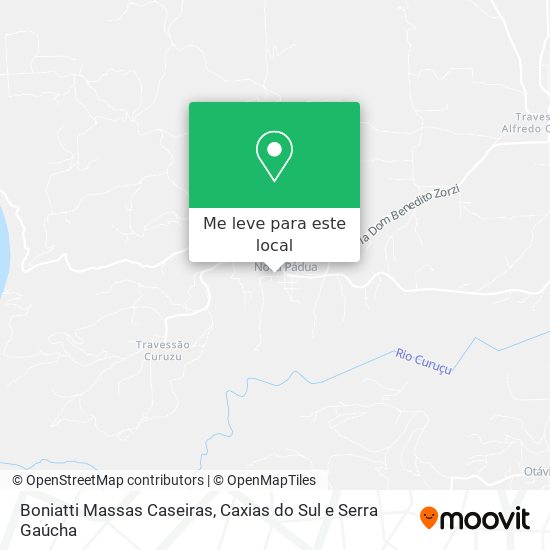 Boniatti Massas Caseiras mapa