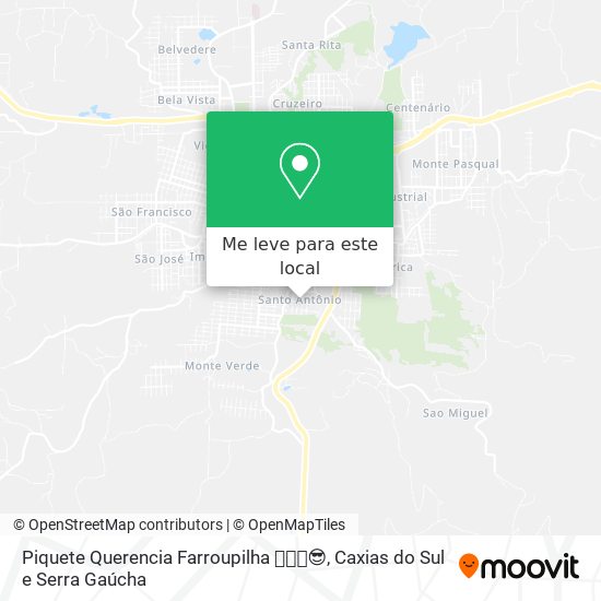 Piquete Querencia Farroupilha 🏇💲🎸😎 mapa