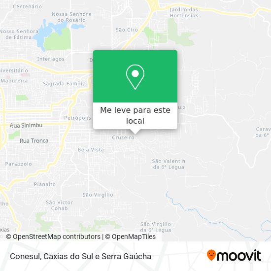 Conesul mapa