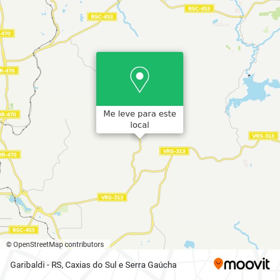 Garibaldi - RS mapa