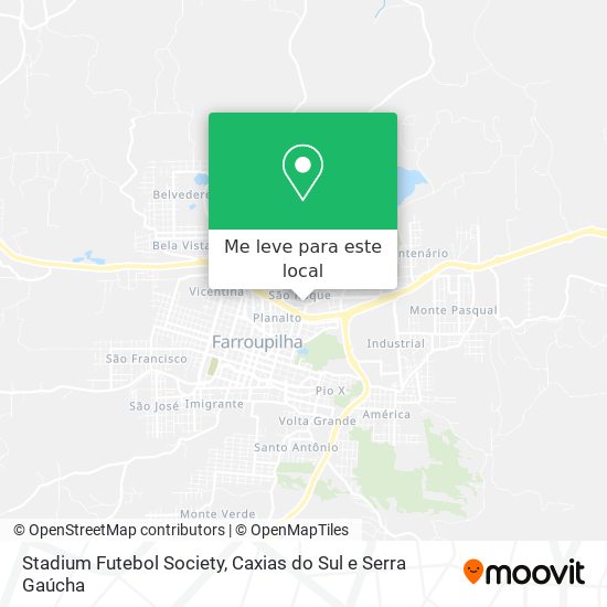 Stadium Futebol Society mapa