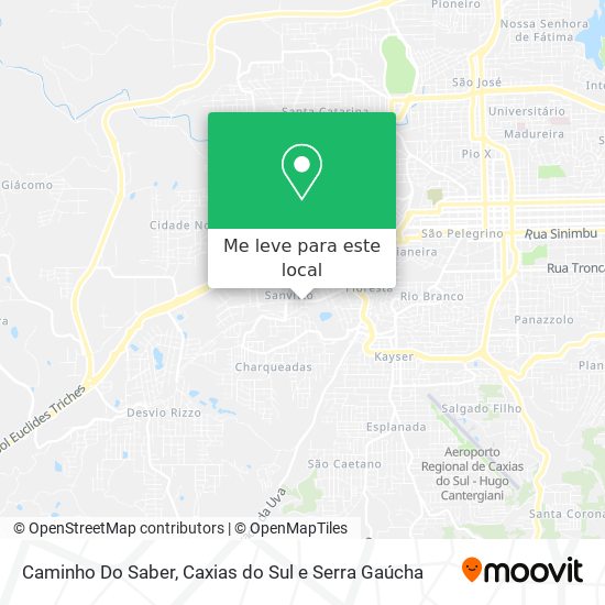 Caminho Do Saber mapa