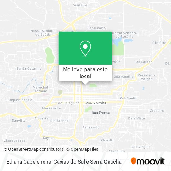 Ediana Cabeleireira mapa