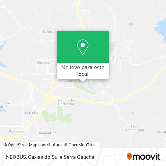 NEOBUS mapa
