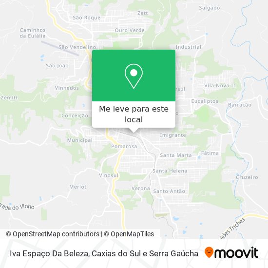 Iva Espaço Da Beleza mapa