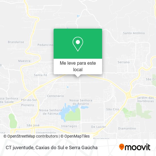 CT juventude mapa