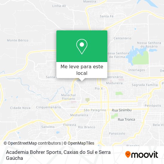Academia Bohrer Sports mapa