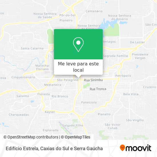 Edifício Estrela mapa