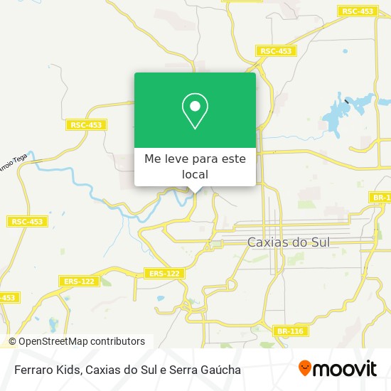 Ferraro Kids mapa