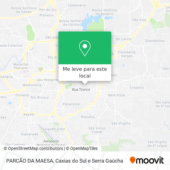 PARCÃO DA MAESA mapa