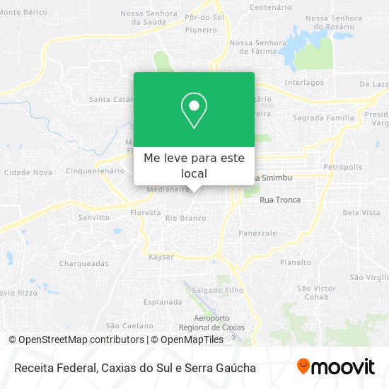 Receita Federal mapa