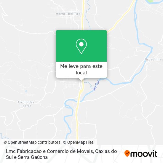 Lmc Fabricacao e Comercio de Moveis mapa