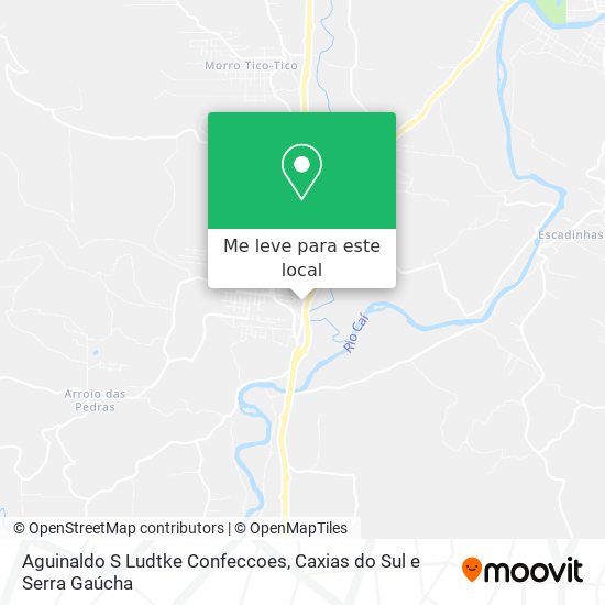 Aguinaldo S Ludtke Confeccoes mapa