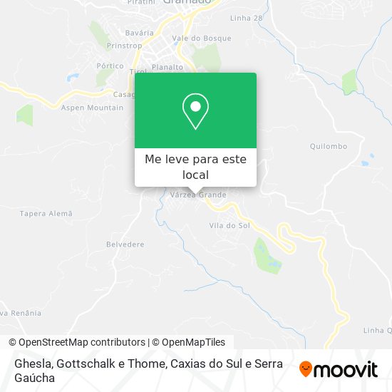 Ghesla, Gottschalk e Thome mapa