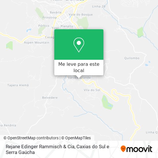 Rejane Edinger Rammisch & Cia mapa