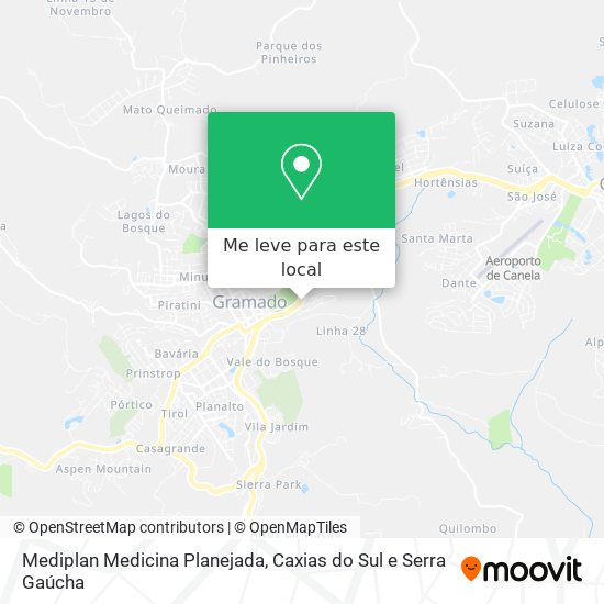Mediplan Medicina Planejada mapa