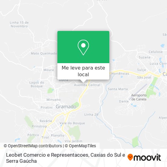 Leobet Comercio e Representacoes mapa