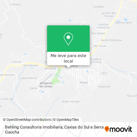 Behling Consultoria Imobiliaria mapa