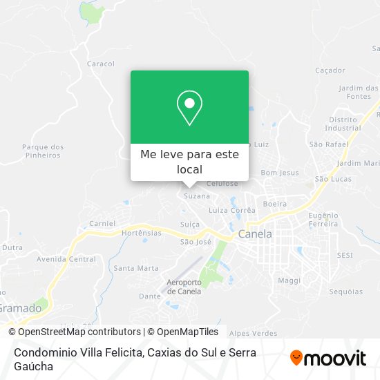Condominio Villa Felicita mapa