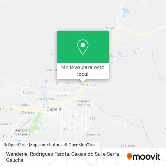 Wanderlei Rodrigues Farofa mapa